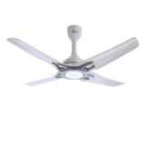 Usha Aerolux Ex7 1320 Mm Premium Design, Silent Ceiling Fan With Remote Control & Led Under Light (Galaxy White)