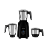 Atomberg Xiana 750 Watt Mixer Grinder | 3 Multipurpose Stainless Steel Jars | Coarse Mode For Silbatta-Like Textures | Powerful Intelligent Motor | Easy Fault Led Indication | Gloss Black