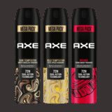 Axe Gold Temptation, Dark Temptation And Intense Deodorant Spray  –  For Men(645 Ml, Pack Of 3)