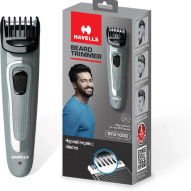 Havells Bt5100C Trimmer 45 Min  Runtime 13 Length Settings(Black, Grey)