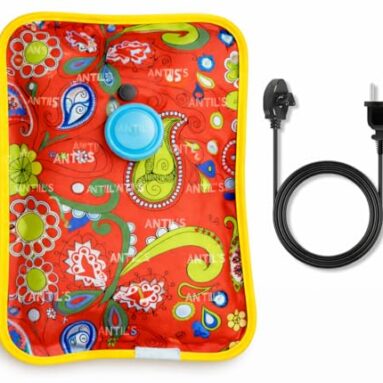 Antil’S Heating Bag, Hot Water Bags For Pain Relief, Heating Bag Electric, Heating Pad-Heat Pouch Hot Water Bottle Bag, Electric Hot Water Bag For Pain Relief Therapy (Multicolor) Pack Of 1