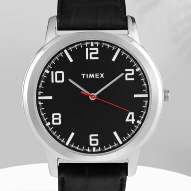 Timex Black Dial Analog Watch  – For Men