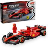 Lego Speed Champions Ferrari Sf-24 F1 Race Car Driver Set 77242 Building Blocks Toys(Multicolor)