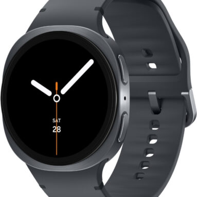 Samsung Galaxy Watch8 (44Mm, Bluetooth)(Dark Gray Strap, Large)