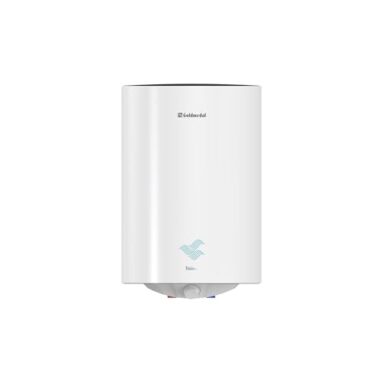 Goldmedal Tizio 25 Liters Storage Water Heater (Geyser) With Titanium Glassline Coated Tank | Bee 5 Star Rating | Preset Thermal Cutout | Temperature Control Knob | 4 In 1 Safety Valve | (White)
