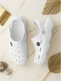 Red Tape Men Clogs(White , 8)