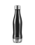 Milton New Duke 750 Thermosteel Hot And Cold Water Bottle, 620 Ml, Black