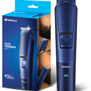 Havells Beard Trimmer Trimmer 120 Min  Runtime 1 Length Settings(Blue)