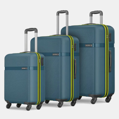 Safari Magnum Fury Set Of 3 (Small 55Cm | Medium 65Cm | Large 75Cm) 4W Cabin & Check-In Set 4 Wheels – 30 Inches