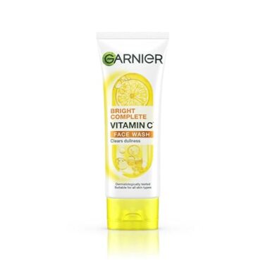 Garnier Skin Naturals, Facewash, Cleansing And Brightening, Bright Complete, 100 G