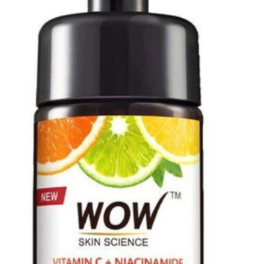 Wow Skin Science Vitamin C & Niacinamide Foaming With Built In Brush For Deep Cleansing Face Wash(150 Ml)