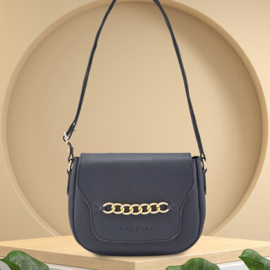 Caprese Women Black Sling Bag