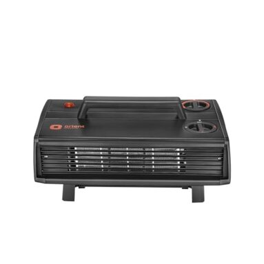 Orient Electric Heat Convector Compact Heater | 2000W With Two Heat Settings | Quick Heating With Two Fans | Neon Indicator| 2-Year Warranty By Orient | Black