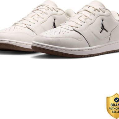 Nike Jordan Court Connect Low Sneakers For Men(Beige , 8)