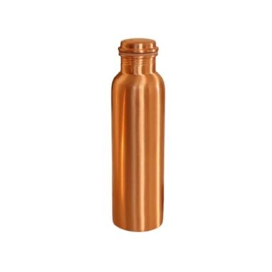 Spiritual Senses Pure Copper Water Bottle 950Ml, 100% Leak-Proof Ayurvedic Drinkware For Men And Women, Stylish Eco-Friendly Copper Bottle For Home, Office, Yoga, Gym & Travel