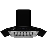 Crompton Intelli Sense 90Cm 1439M3/Hr Curved Chimney| Filterless Intelligent Autoclean For Kitchen| Smart On| Built In Oil Collector| Touch+ Motion Sensor Control| 5 Yrs Motor & 1 Yr Overall Warranty
