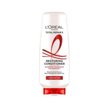 L’Oreal Paris Total Repair 5 Conditioner For Damaged And Weak Hair Powered By Keratin Xs Technology,175Ml