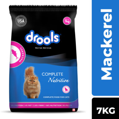 Drools Real Complete Nutrition Mackeral 7 Kg Dry Adult Cat Food