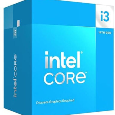 Intel I3-14100F 4.7 Ghz Upto 4.7 Ghz Lga1700 Socket 4 Cores 8 Threads 12 Mb Smart Cache Desktop Processor(Grey)