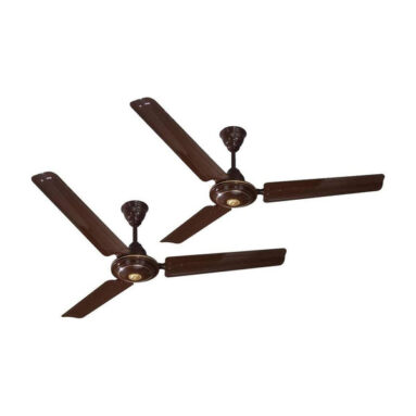 Digismart High Speed.1 | Energy Saving | Economy | 5 Star Rated With 2 Year Warranty Energy Saving 1200 Mm Ceiling Fan(Dark Brown | Pack Of 2)
