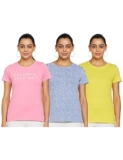 Amazon Brand – Symbol Women’S Regular Fit T-Shirt (Pack Of 4) (Sym-Aw22Wte-006_Multicolor 22 M)