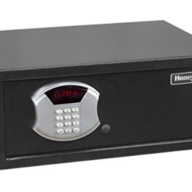 Honeywell Safes – 5105 Low Profile Steel Security Safe With Hotel-Style Electronic Digital Lock For Home & Offices (1.14-Cubic Feet, Black)