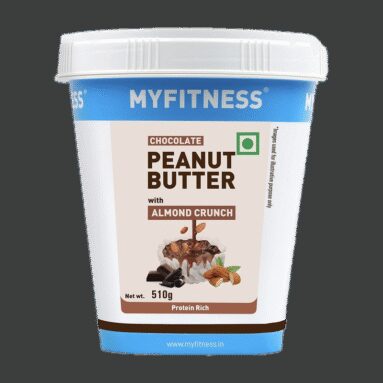 MYFITNESS Chocolate Peanut Butter with Almond Crunch(510 g)