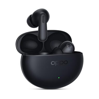Oppo Enco Bud 3Pro+ True Wireless In Ear Earbuds With 12.4Mm Driver And 32Db Anc, 43Hrs Playtime,Low Latency,Fast Charging,Bt 5.4,Ip55 (Midnight Black)