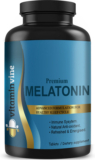 Vitaminvine Sleeping Pills Aid For Deep Sleep With Melatonin Tablets (D70)(30 Tablets)