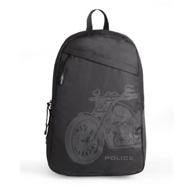 Police Jairdo Laptop Backpack – Black