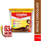 Complan Nutrition Drink Powder For Children, Royale Chocolate Flavour, Jar(1.5 Kg)