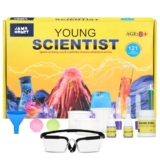 Amazon Brand – Jam & Honey Young Scientist Ultimate Science Kit for Boys and Girls | Over 120 Experiments | STEM Learning | Age 8+ | Birthday Gift | Toy for Kids