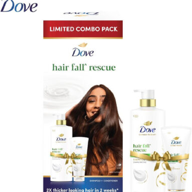 Dove Hairfall Rescue Combo Pack (Shampoo+Conditioner)(2 Items In The Set)