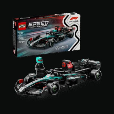 Lego Speed Champions Mercedes-Amg F1 W15 Race Car Toy Vehicle 77244 (267 Blocks)(Multicolor)