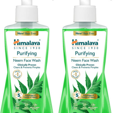 Himalaya Purifying Neem|Clinically Proven To Fight Against Acne And Pimples|100% Naturally Derived Neem For Both Men And Women Face Wash(400 Ml)