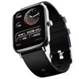 Fire-Boltt Ninja Call Pro Plus Bluetooth Calling Smart Watch, 1.83″ Hd Display, Ai Voice Assistant, 120+ Sports Modes, Ip67 Waterproof, Spo2 & Heart Rate Monitor Smartwatch For Men & Women – Black