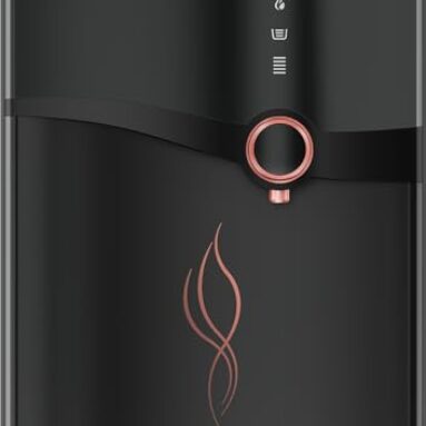Havells Delite Kop’Ere Water Purifier (Black), Ro+Uv+Ph Balance, 7 Stages, 6.5L Stainless Steel Tank,Copper+Zinc+Minerals, Suitable For Borewell, Tanker & Municipal Water