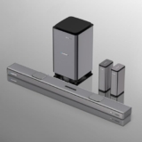 Blaupunkt Sbw600 Xceed 9.1.4 Dolby Atmos I Direct Transmit Sound I Premium Home Theater I 360 Surround Sound I Premium Metallic Design I Immersive 3D Audio With Wireless Subwoofer