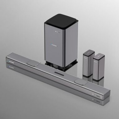 Blaupunkt Sbw600 Xceed 9.1.4 Dolby Atmos I Direct Transmit Sound I Premium Home Theater I 360 Surround Sound I Premium Metallic Design I Immersive 3D Audio With Wireless Subwoofer