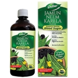 Dabur Jamun Neem Karela Juice – 1L | Helps Control Blood Sugar Level & Reduces Bad Cholesterol | Good For Metabolic & Digestive Health | Ayurvedic Health Juice For Diabetic Care