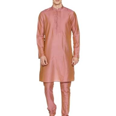 Amazon Brand – Symbol Men’S Kurta Sets (Sy-A22-Mna-Etk-04A_Onion_M)
