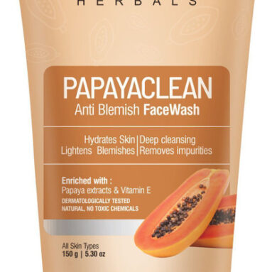 Oshea Herbals Papayaclean Facewash For Deep Cleansing & Anti-Blemish Care Face Wash(150 G)
