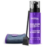 Gizga Essentials 3-In-1 Screen Cleaning Kit With 150Ml Spray, Microfiber Cloth & Cleaning Brush | Safe Screen Cleaner For Laptop, Pc, Tv, Smartphone, Tablet, Camera Lens, Eyeglass & Keyboard Cleaning