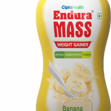 Endura Mass Weight Gainers/Mass Gainers(1 Kg, Banana)