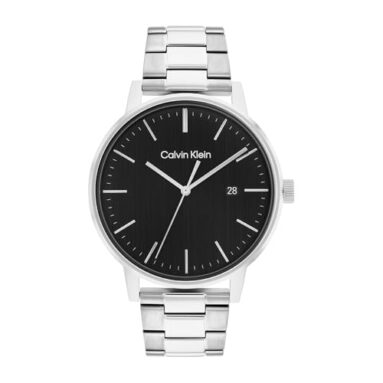 Calvin Klein Linked Analog Black Dial Men’S Watch-25200053