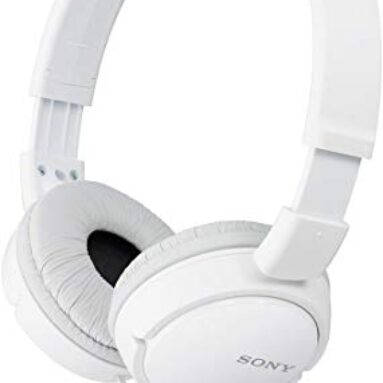 Sony Mdr-Zx110A On Ear Stereo Wired Headphones (White), Without Mic