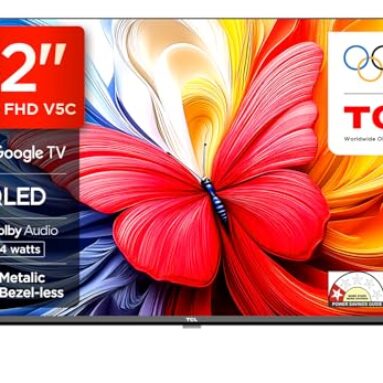 Tcl 80 Cms (32 Inches) V5C Series Full Hd Smart Qled Google Tv 32V5C