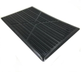 Luxury Car Heal Pad For Custom Fitted Antiskid Car Floor Mats – (Full Black)