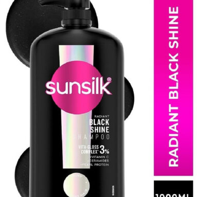 Sunsilk Radiant Black Shine Shampoo(1 L)