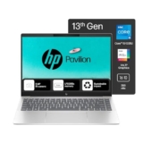 Hp Pavilion Plus, Intel Core I5-1335U-13Th Gen Laptop, (16Gb Lpddr5X,512Gb Ssd),Ips, 300 Nits, 14”(35.6Cm) 2K,Win 11, M365 Basic(1Yr), Office Home 24, Silver,1.38Kg, 5Mp Camera W/Shutter, Ew0107Tu